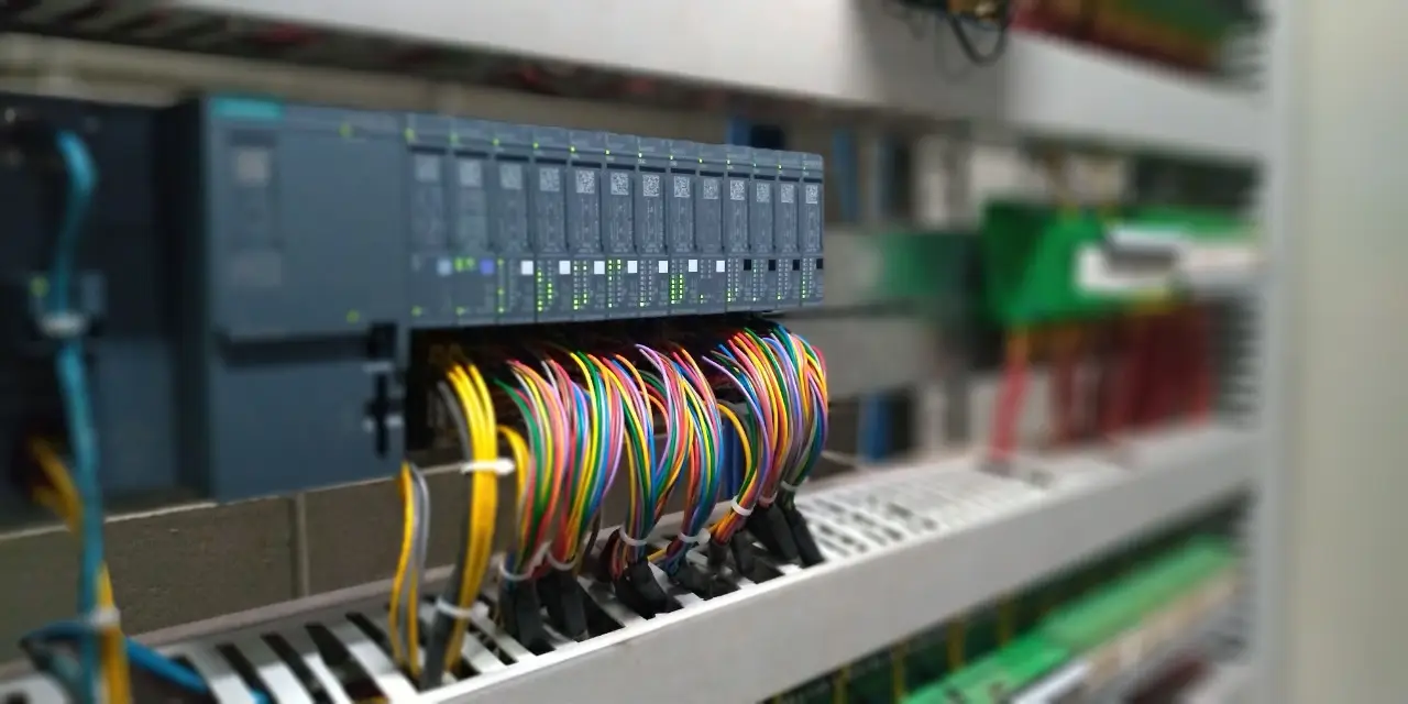 Industrial electrical panel assembled by Elétrica Burda