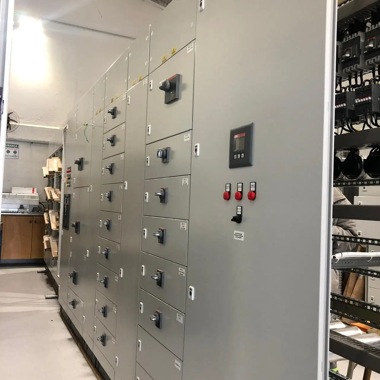 Elétrica Burda project and electrical panel
