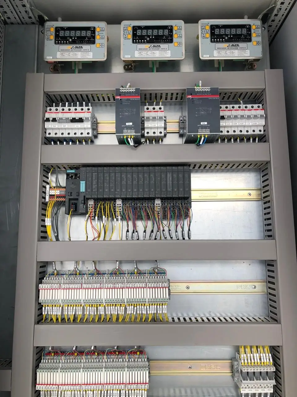 Elétrica Burda project and electrical panel