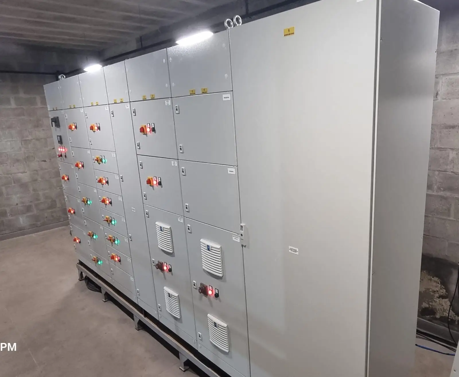 Elétrica Burda project and electrical panel